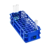 Bel-Art No-Wire Test Tube Rack;For 13-16MM Tubes, 60 Places, Blue